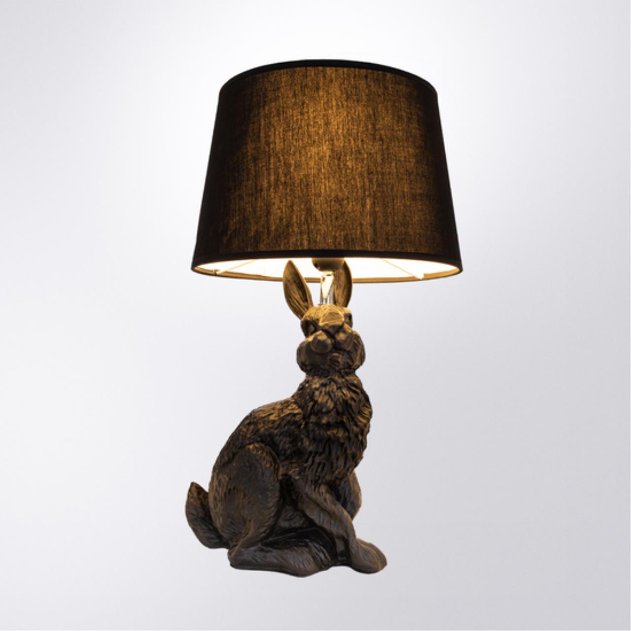 Интерьерная настольная лампа Arte lamp A4015LT-1BK СВЕТИЛЬНИК НАСТОЛЬНЫЙ