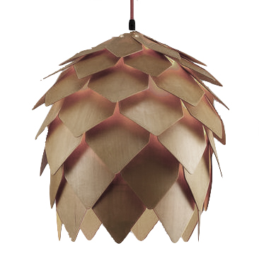 Подвесной Светильник Crimea Pine Cone Natural Wood D40 от Imperiumloft 204456-22