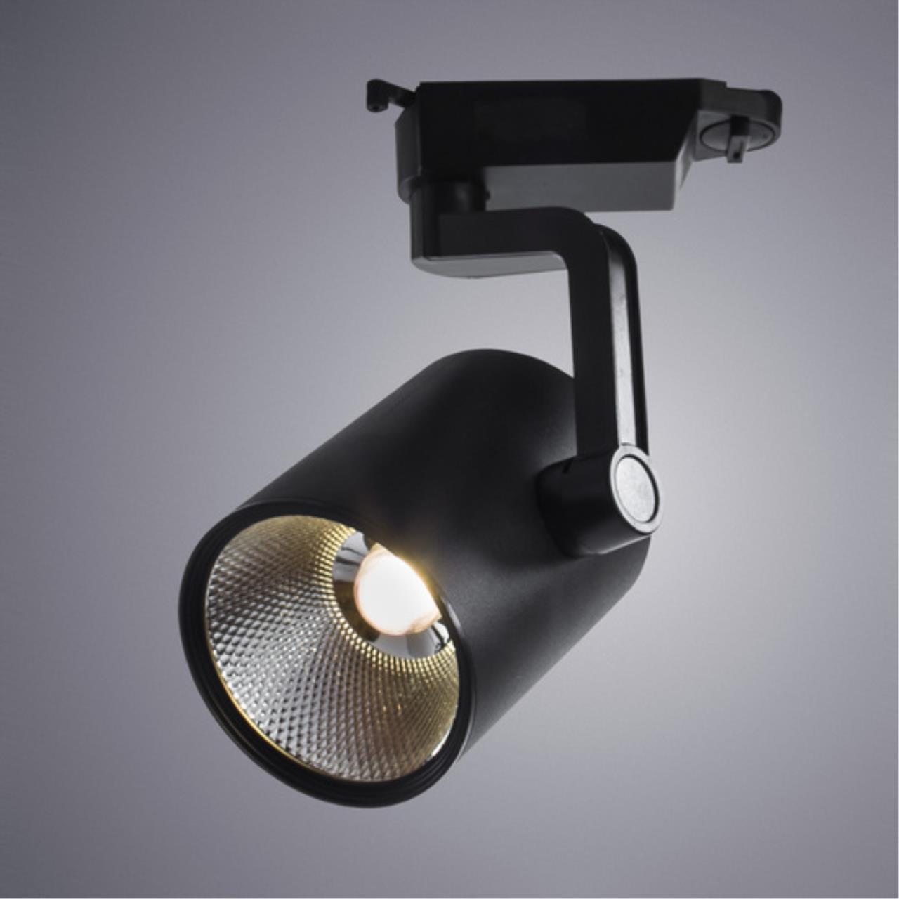 Трековый светильник Arte lamp A2330PL-1BK СВЕТИЛЬНИК ПОТОЛОЧНЫЙ