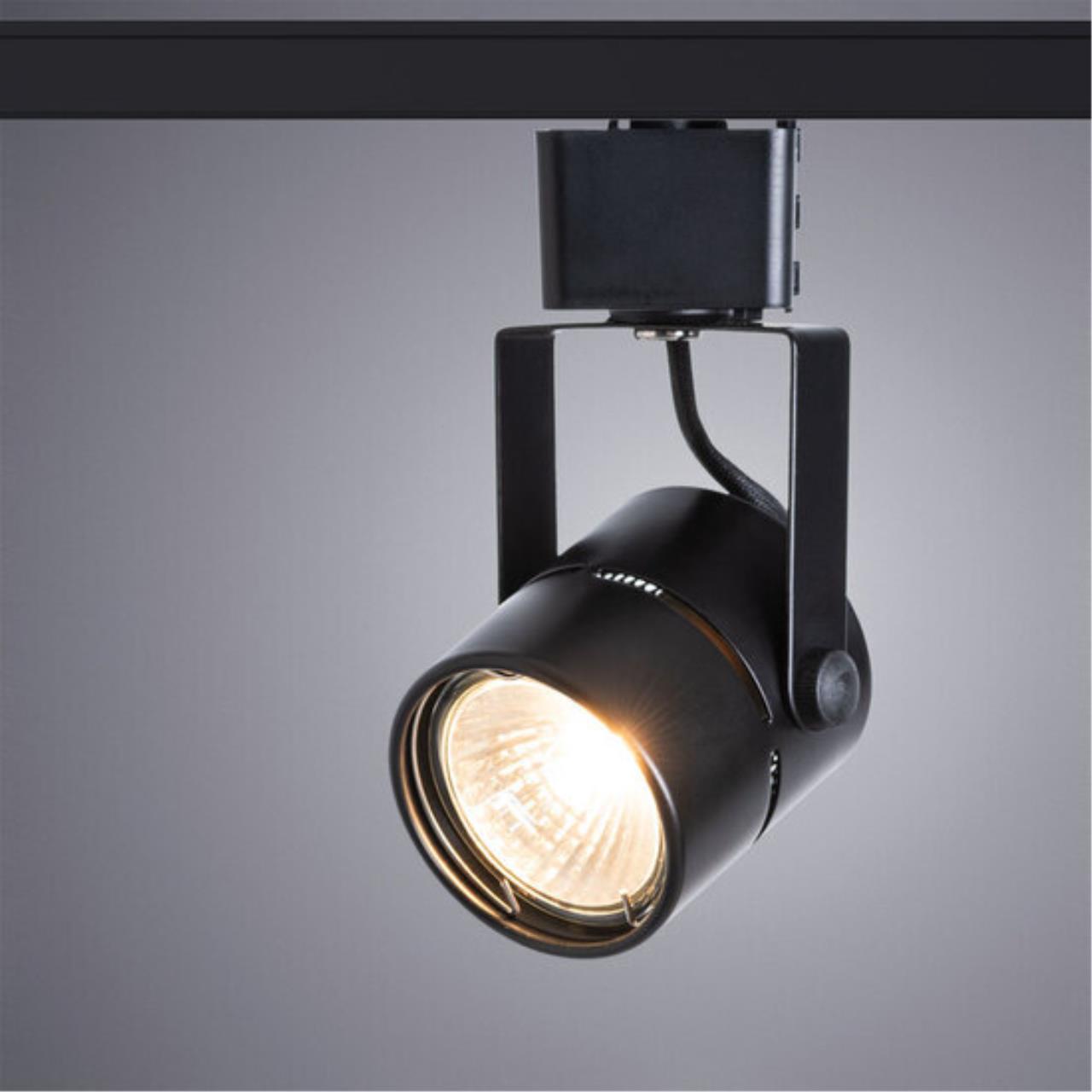 Трековый светильник Arte lamp A1311PL-1BK СВЕТИЛЬНИК ПОТОЛОЧНЫЙ