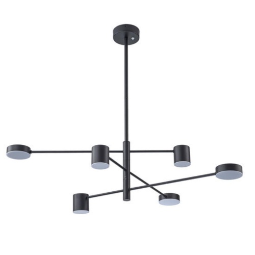 Люстра на штанге Arte lamp A2476PL-40BK СВЕТИЛЬНИК ПОТОЛОЧНЫЙ