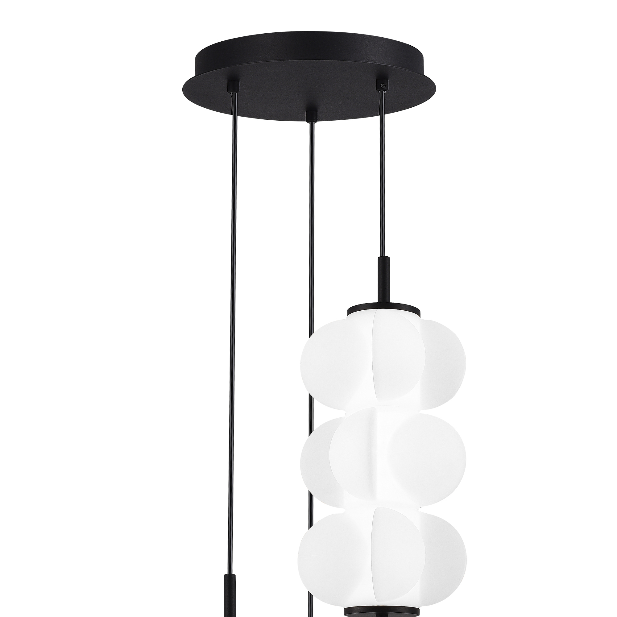 SL6121.403.03 Светильник подвесной ST-Luce Черный/Белый LED 3*7,5W 3000K ТАЛИСМАН