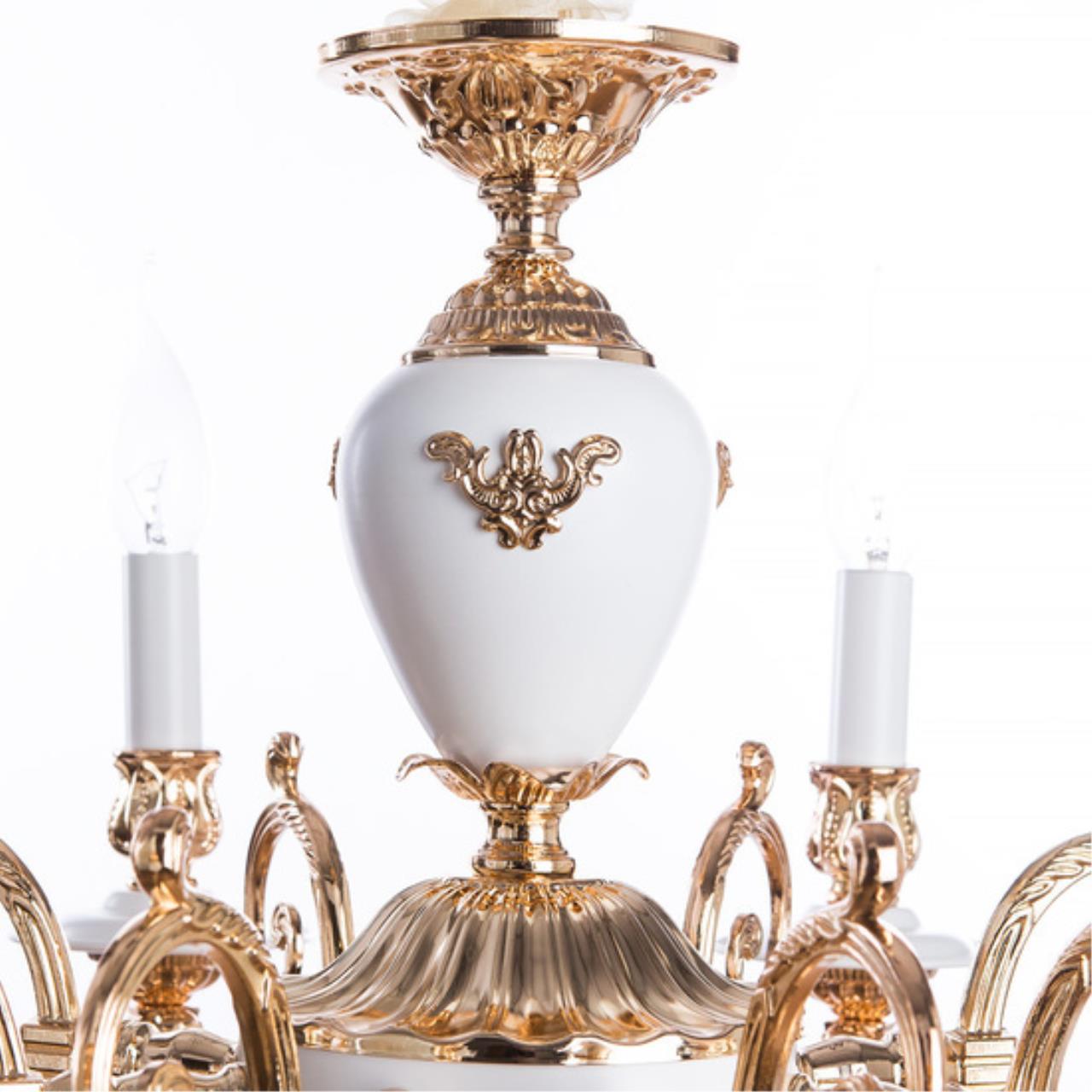 Подвесная люстра Arte lamp A8020LM-8WG СВЕТИЛЬНИК ПОДВЕСНОЙ