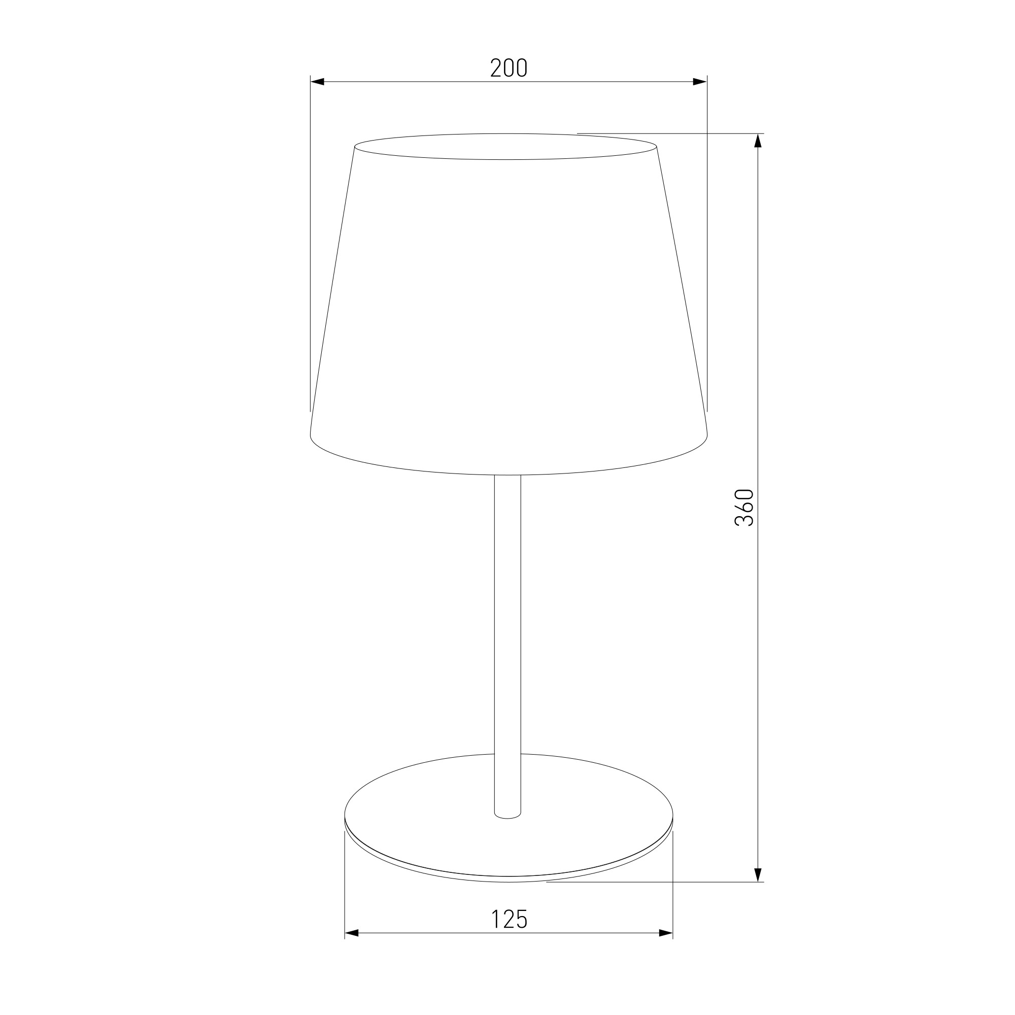Настольный светильник TK Lighting 2935 Maja