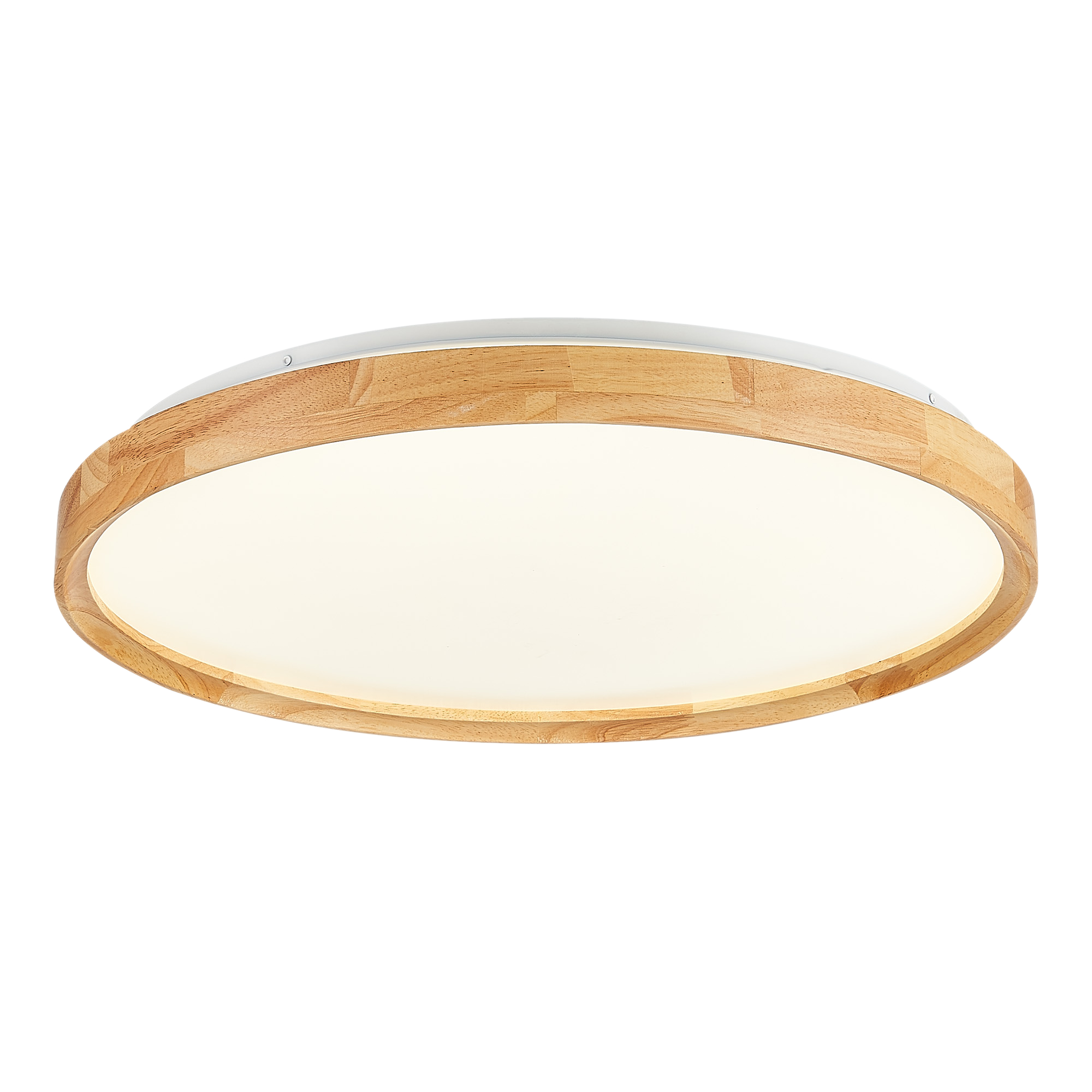 SLE201382-01 Светильник потолочный Светлое дерево/Белый LED 1*40W 3000K/4000K/6000K ДЕЛИА
