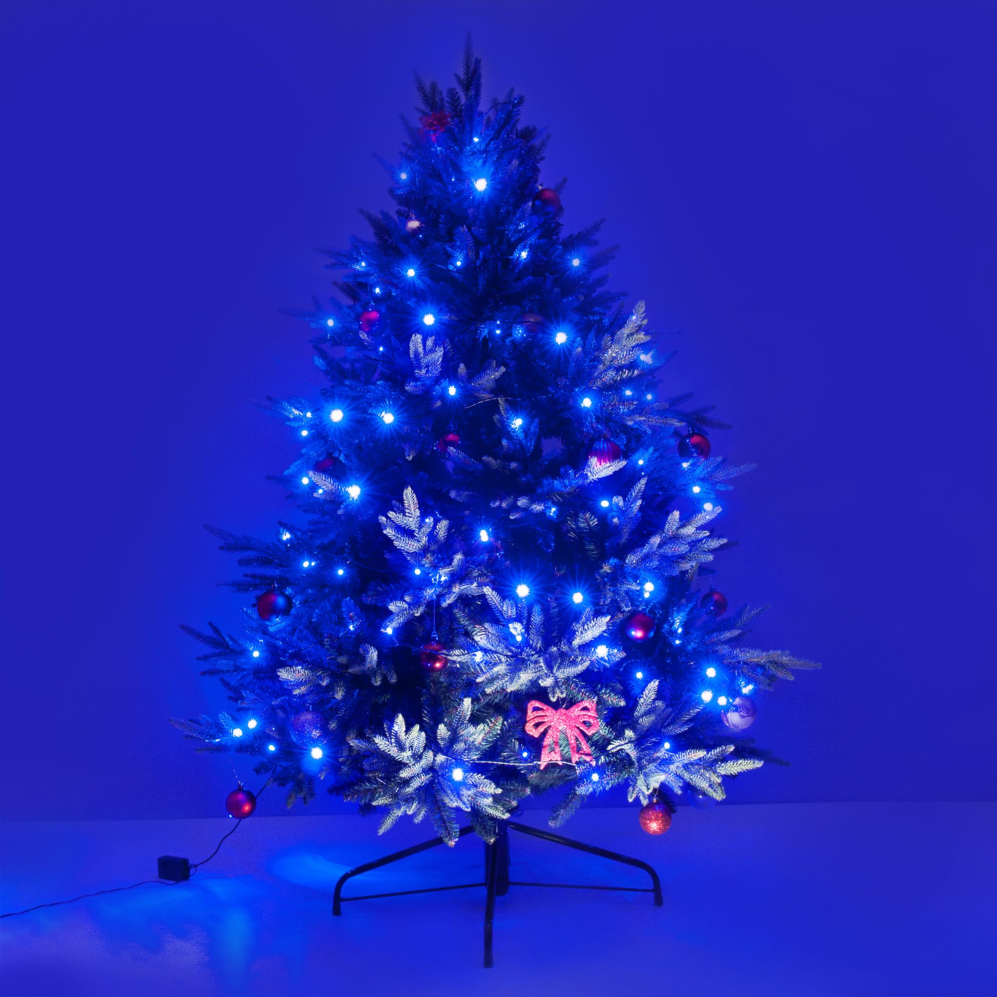 Гирлянда бытовая электрическая нить Eurosvet 400-001 голубой