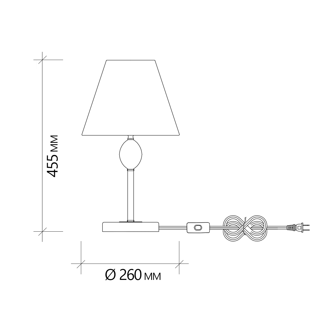 Настольный светильник Escada 2106/1 E14*40W Nickel