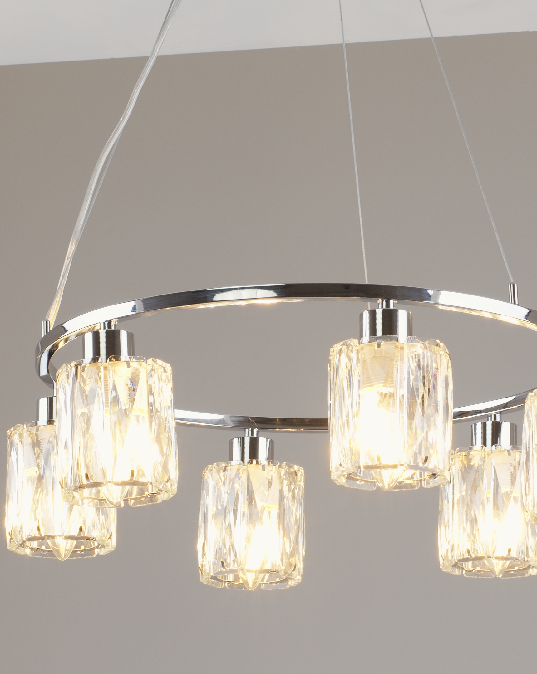 Люстра подвесная Moderli V11707-6P Prismique