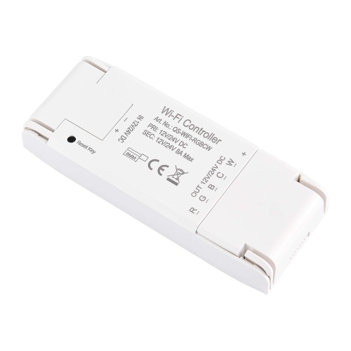 WIFI контроллер RGBCW для светодиодных лент, 8A ST LUCE ST9000.500.01RGBCW