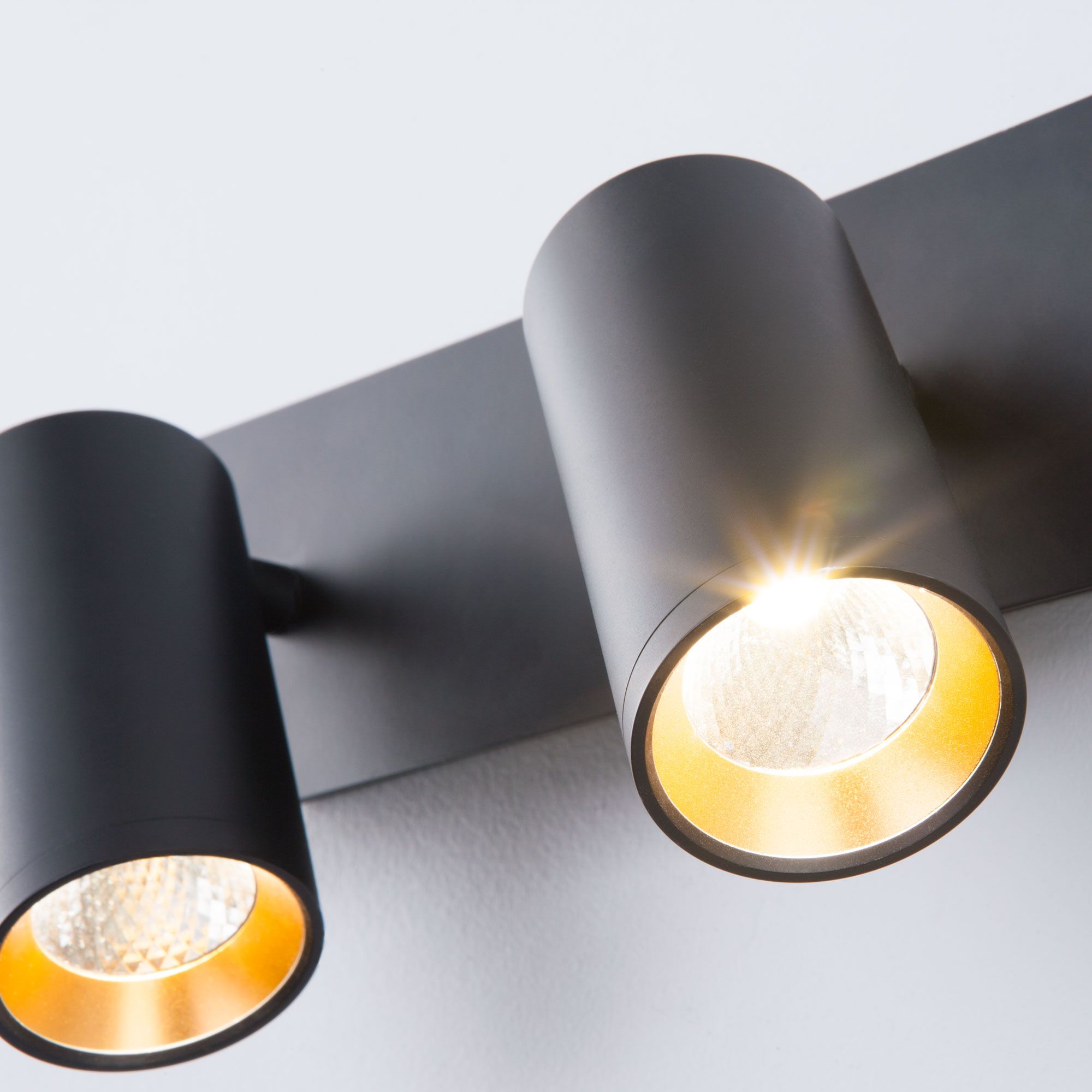  Eurosvet 20066/2 LED настенный светильник черный/золото