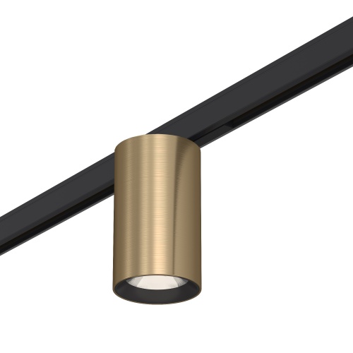 ST671.336.09 Магнитный трековый светильник Латунь LED 1*9W 3000K 500Lm Ra&gt;90 36° IP20 D45xH63 24V SUPER5