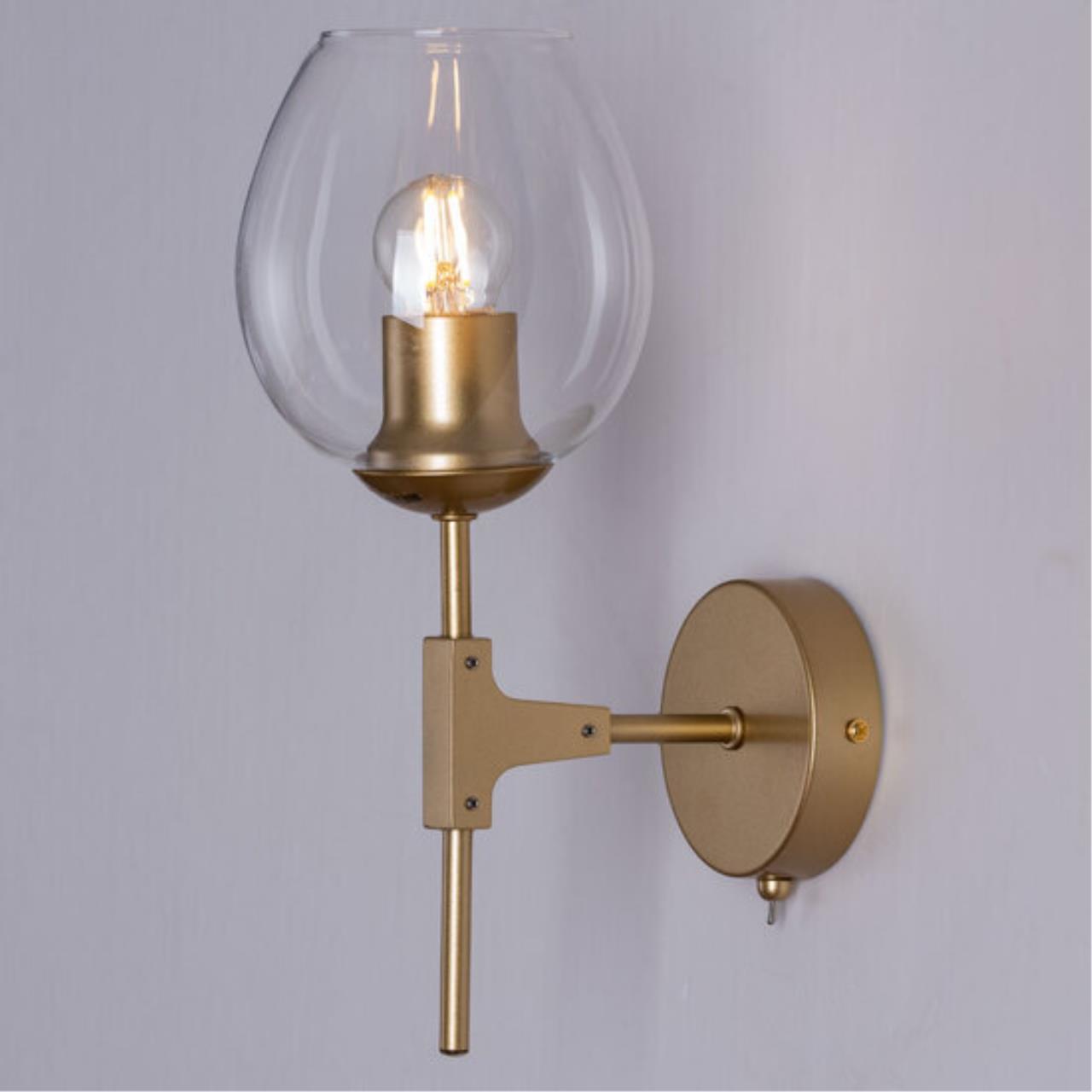 Бра Arte lamp A4103AP-1GO СВЕТИЛЬНИК НАСТЕННЫЙ