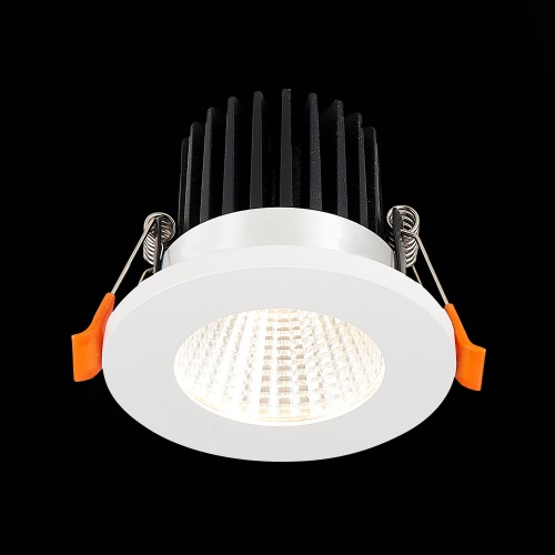 ST704.538.10 Св-к встр. Белый LED 1*10W 3000K 900Lm Ra&gt;90 38° IP20 D80xH60 170-240V Встраиваемые светильники