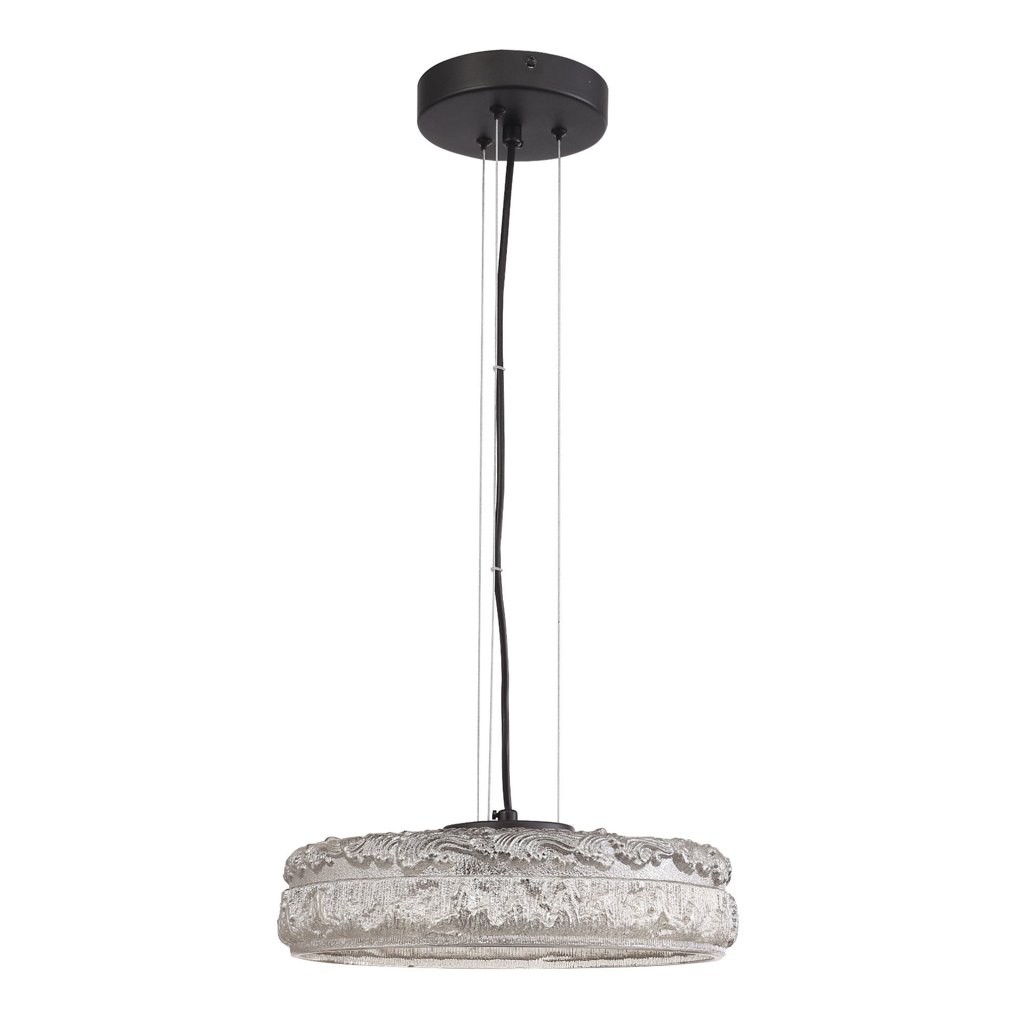SL6143.423.01 Светильник подвесной ST-Luce черный/Шампань LED 1*15W 4000K АНТИК