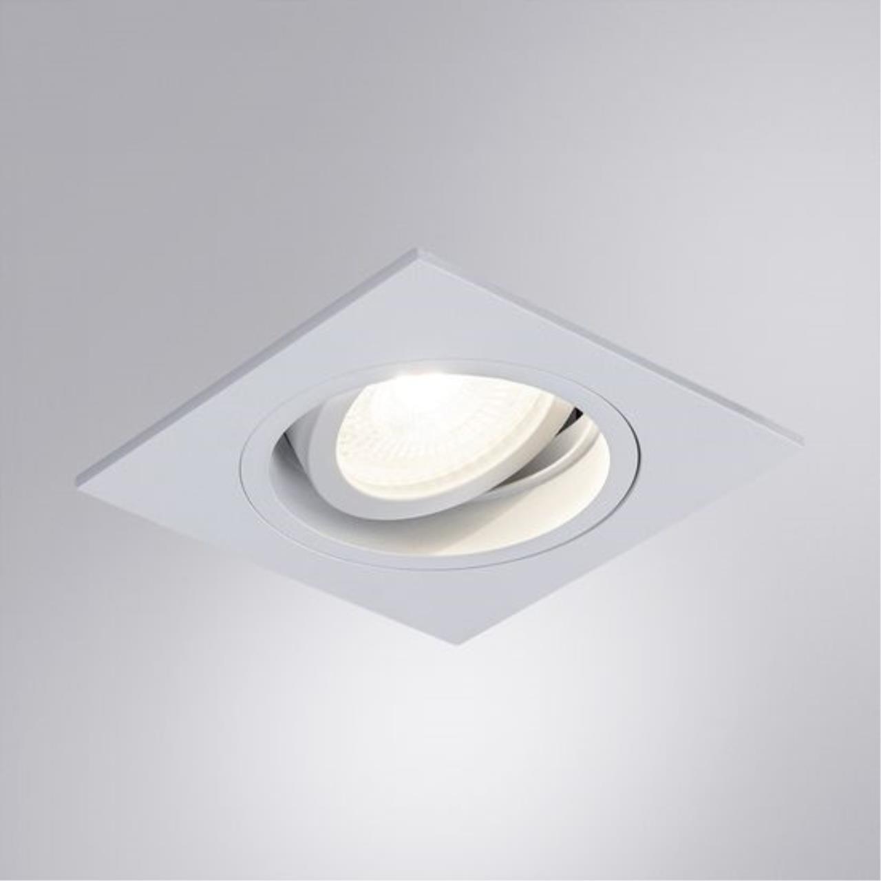 Точечный встраиваемый светильник Arte lamp A2178PL-1WH