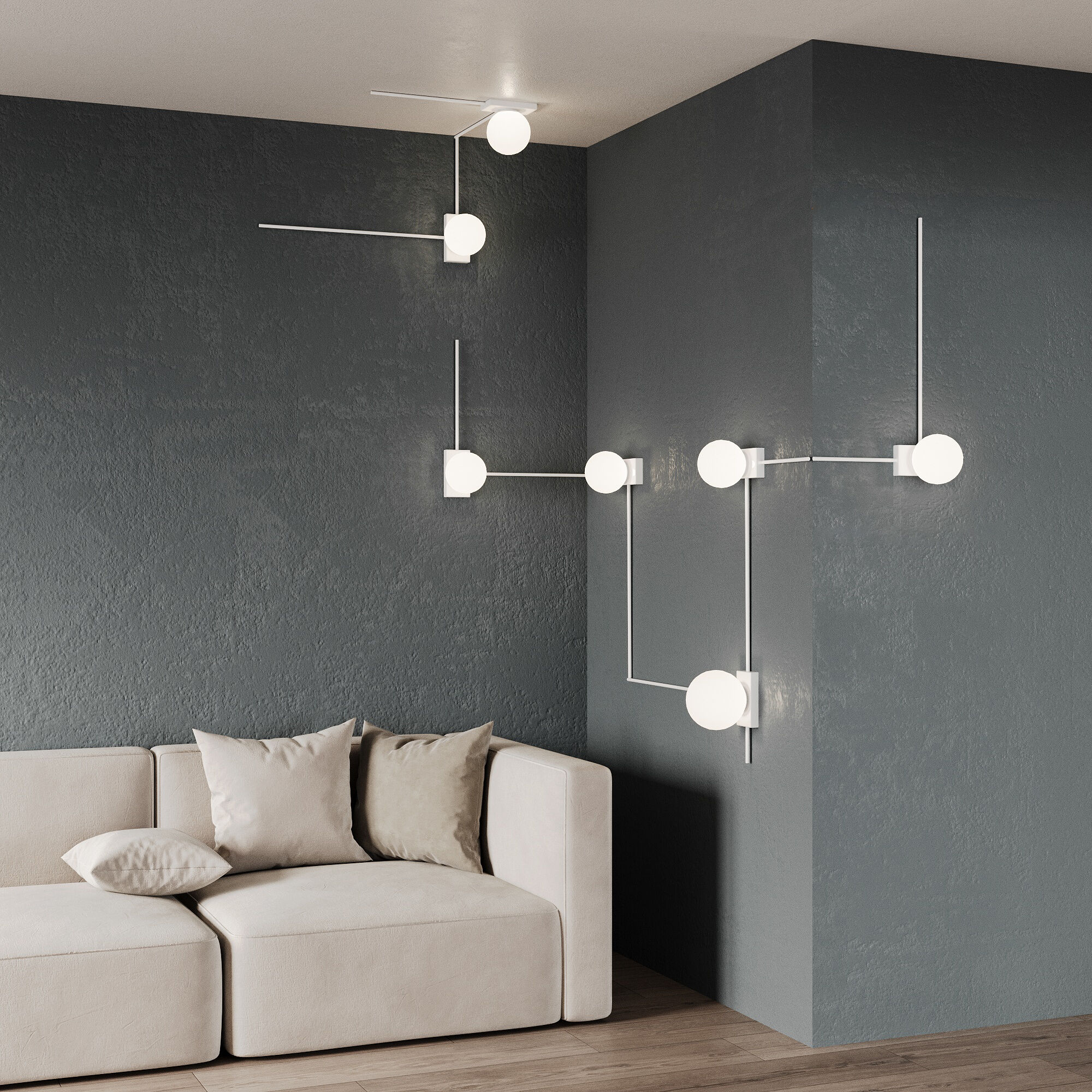 Настенный светильник Eurosvet 40034/1 белый