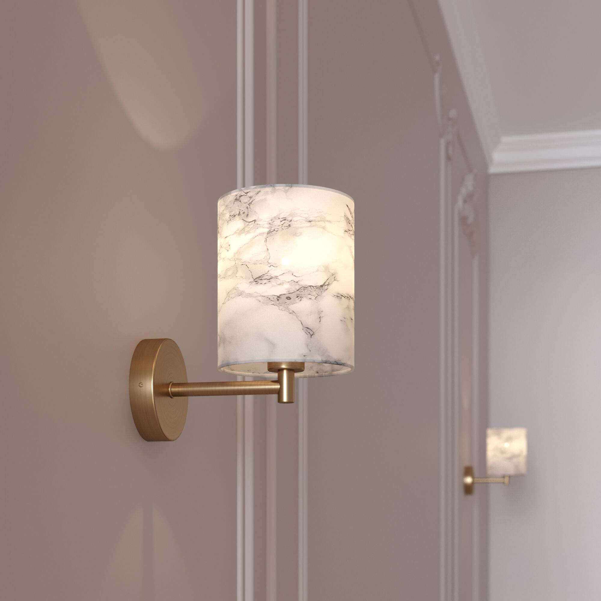 Настенный светильник Eurosvet 60174/1 латунь