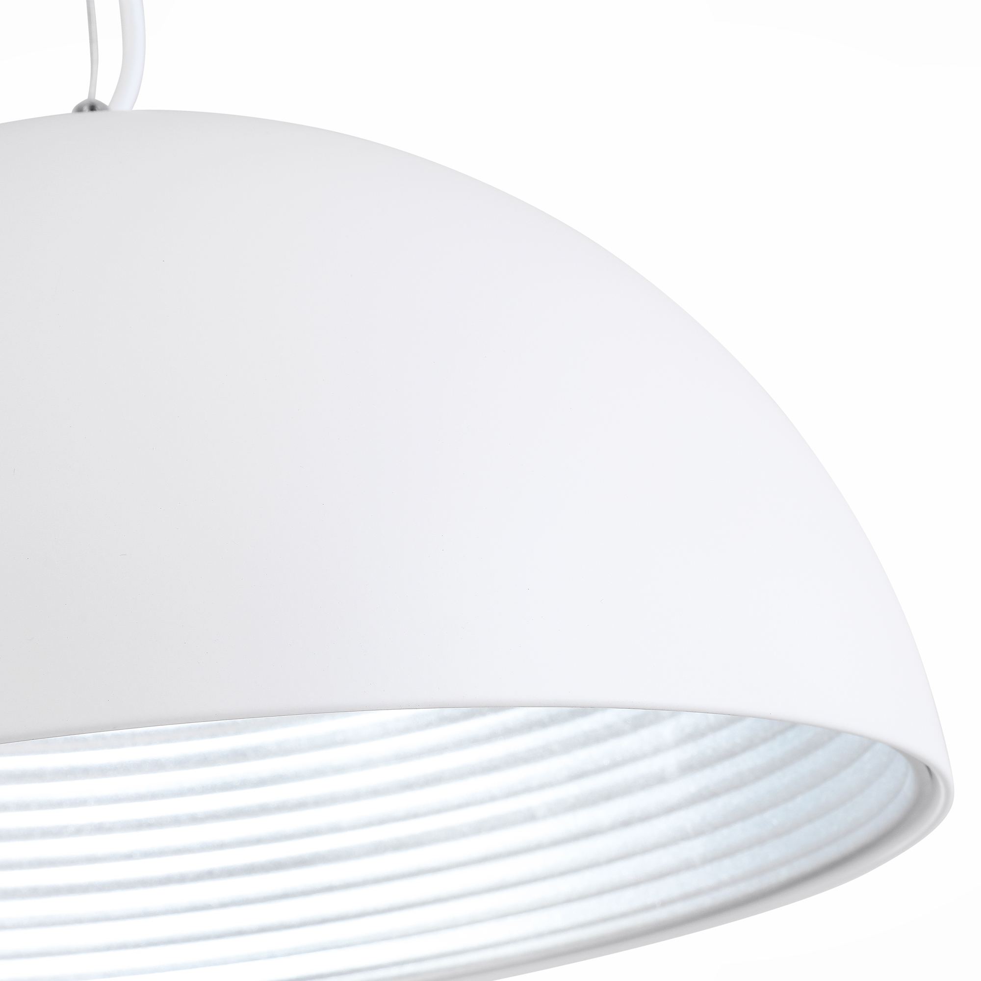 SL279.503.01 Светильник подвесной ST-Luce Белый/Белый, Серебристый E27 1*60W ТАППО