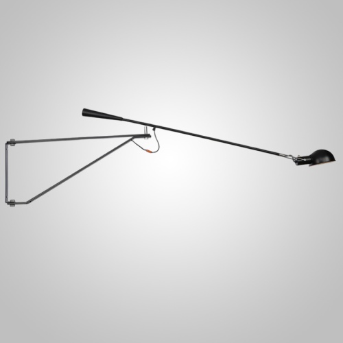 Настенный Светильник Flos Mod 265 Wall Lamp Black By Paolo Rizzatto 205 См от Imperiumloft 248423-01