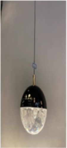 Подвесной светильник MODESTYLE MS.2345.1 BK