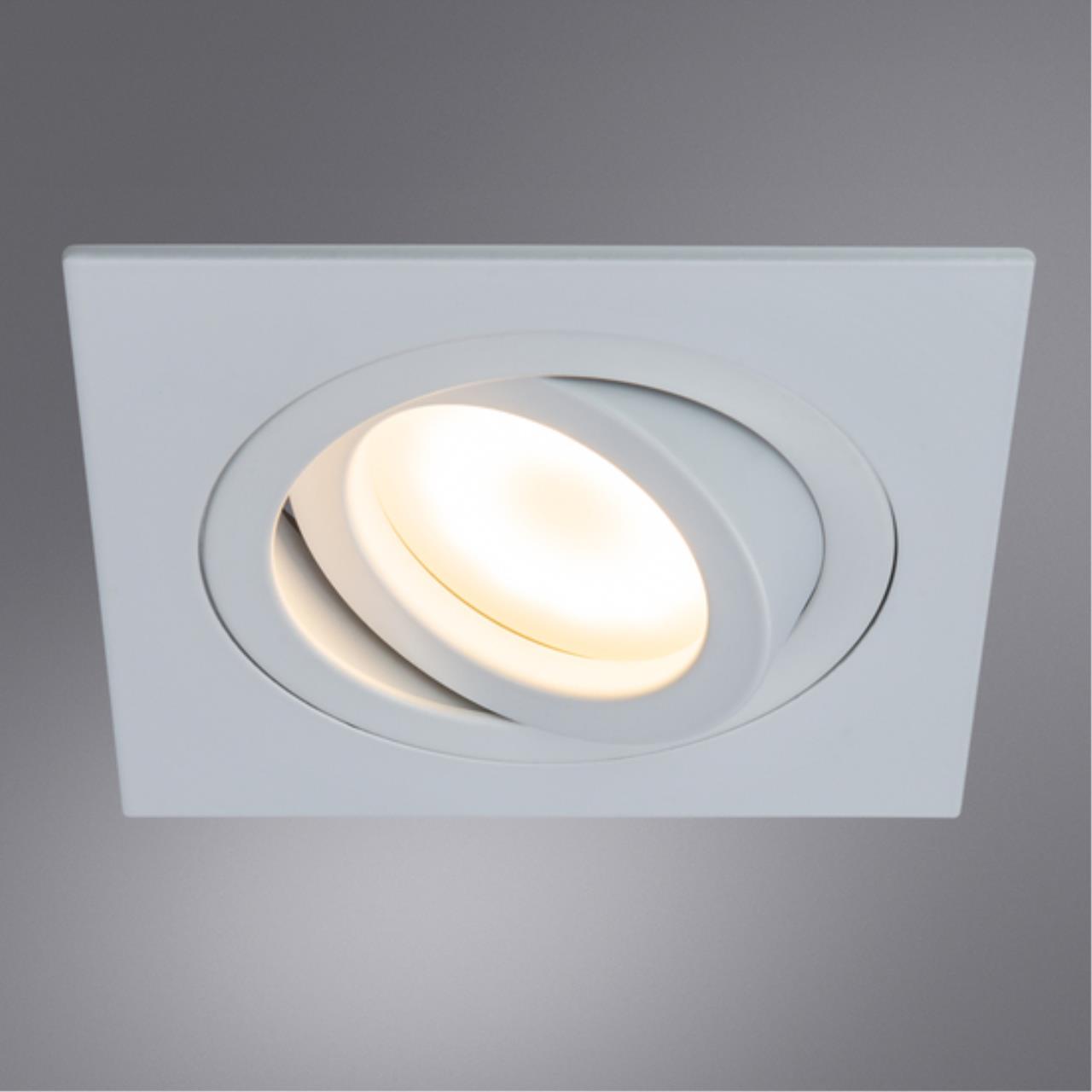 Точечный встраиваемый светильник Arte lamp A2168PL-1WH