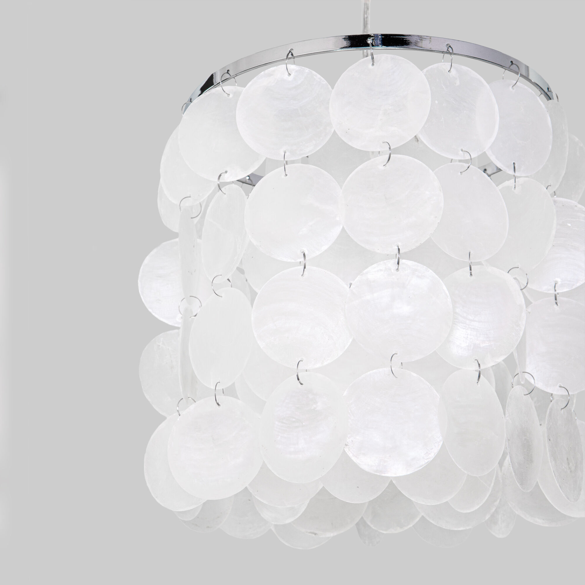 Подвесной светильник Eurosvet 60185/1 хром /перламутр