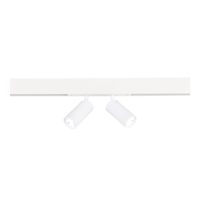 ST660.586.20 Св-к трек. Белый LED 2*10W 2700K-6000K 1 065Lm Ra>90 36° IP20 D50xH41 220V СКАЙЛАЙН 220V