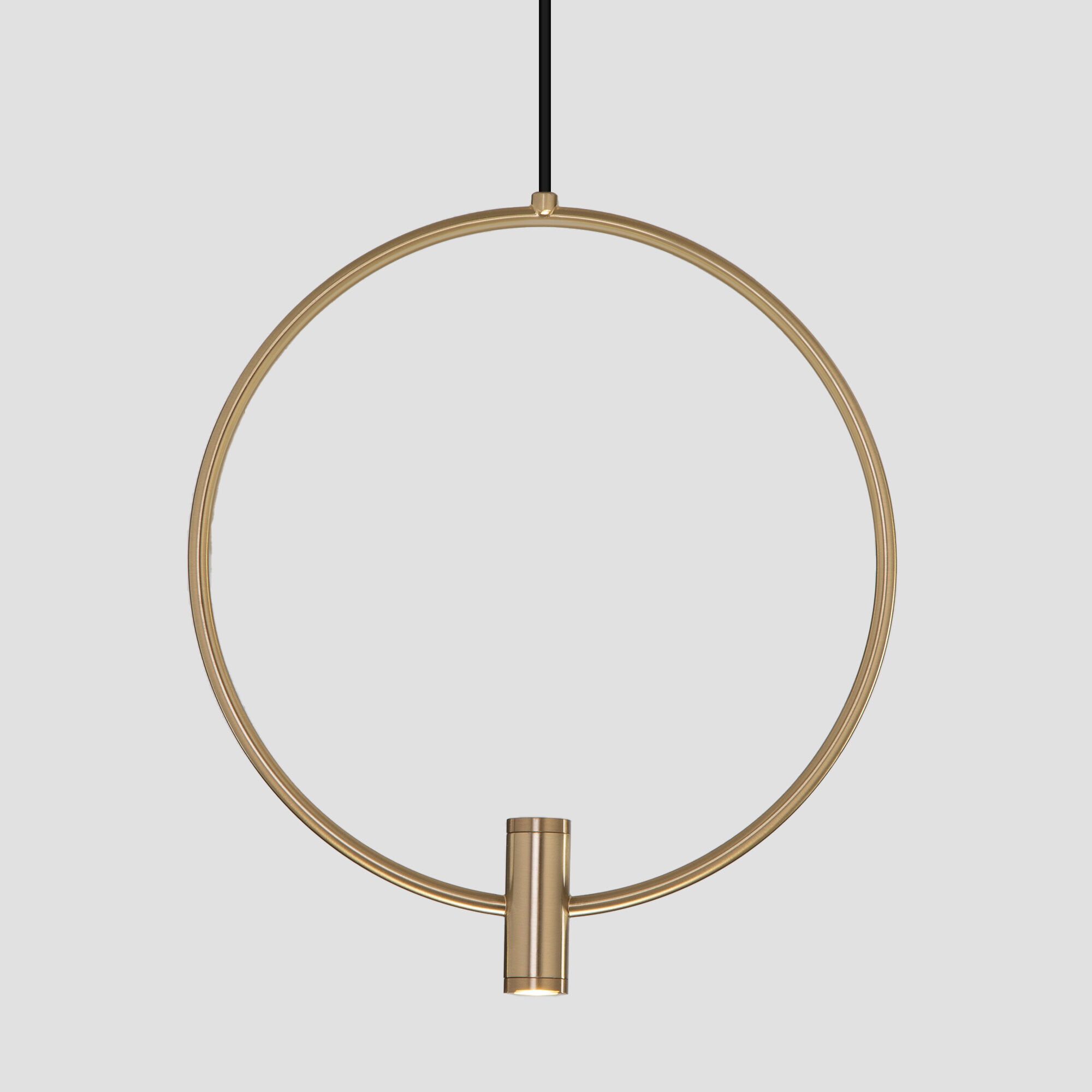  Eurosvet 50257/3 LED/ подвесной светильник/ черный/ латунь