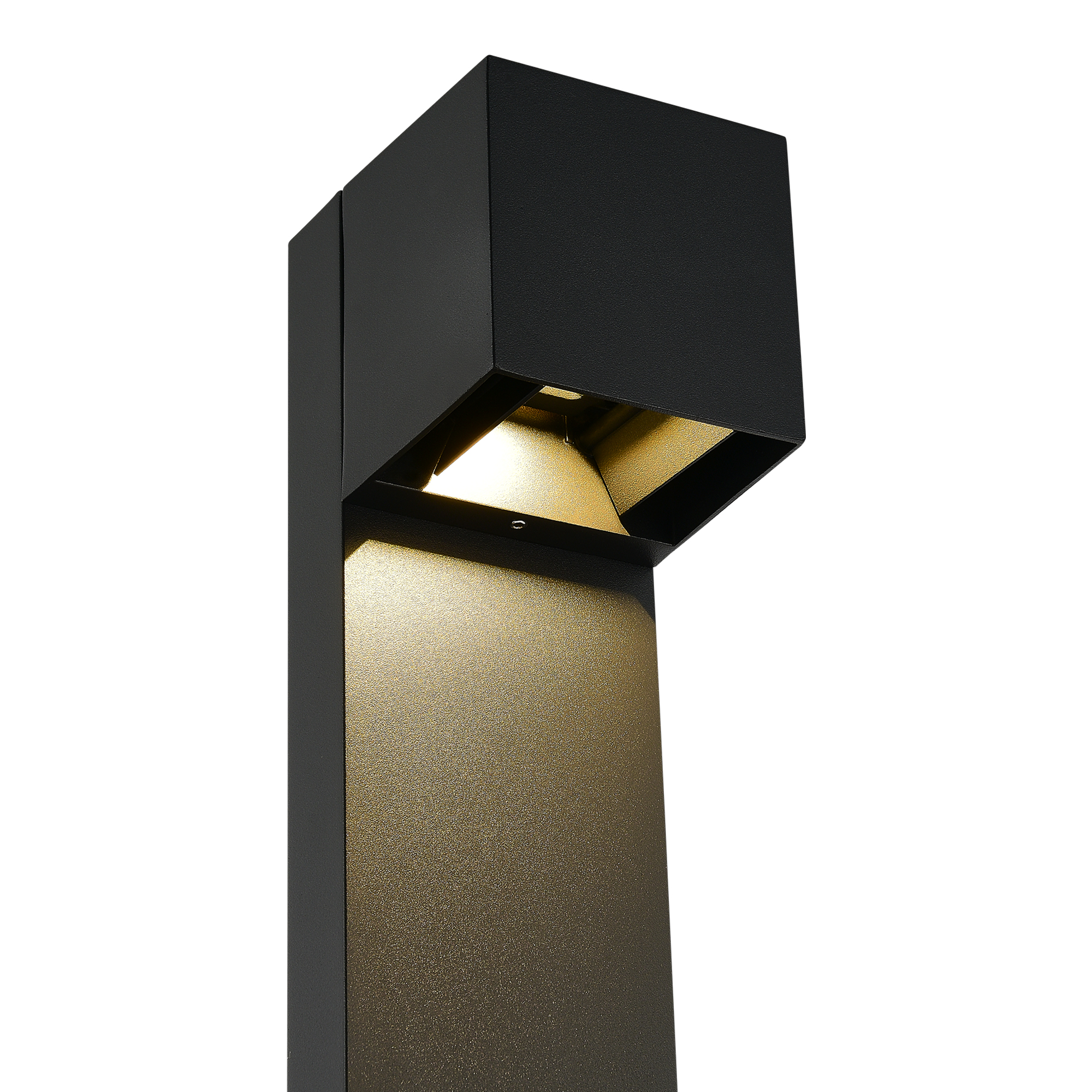 SL9513.405.01 Светильник уличный наземный ST-Luce черный/черный LED 1*12W 2700K BRIK