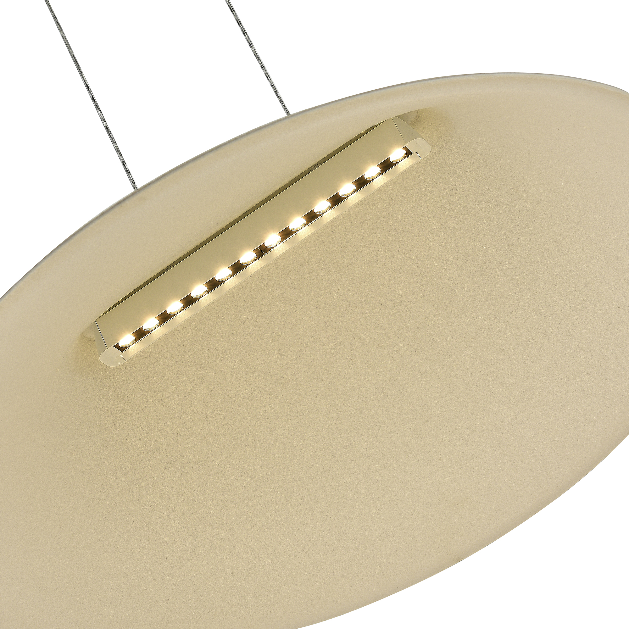 SL3001.713.01 Светильник подвесной ST-Luce Бежевый,Белый/Бежевый,Белый LED 1*12W СЕНТИТО