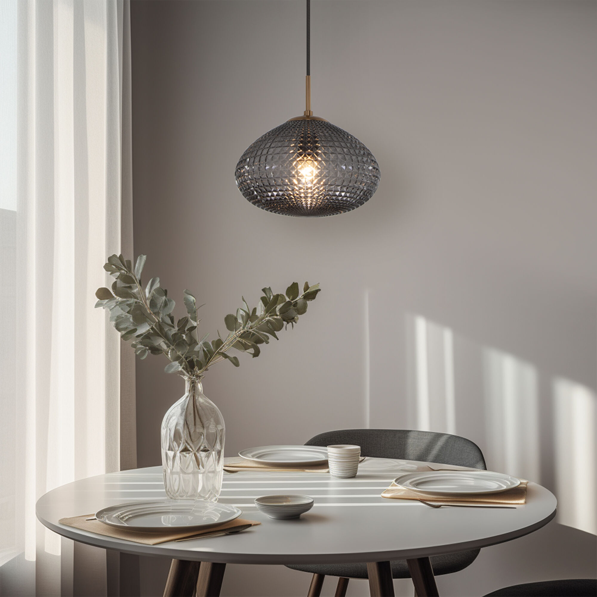  Eurosvet 50263/1/ подвесной светильник/ темно-серый