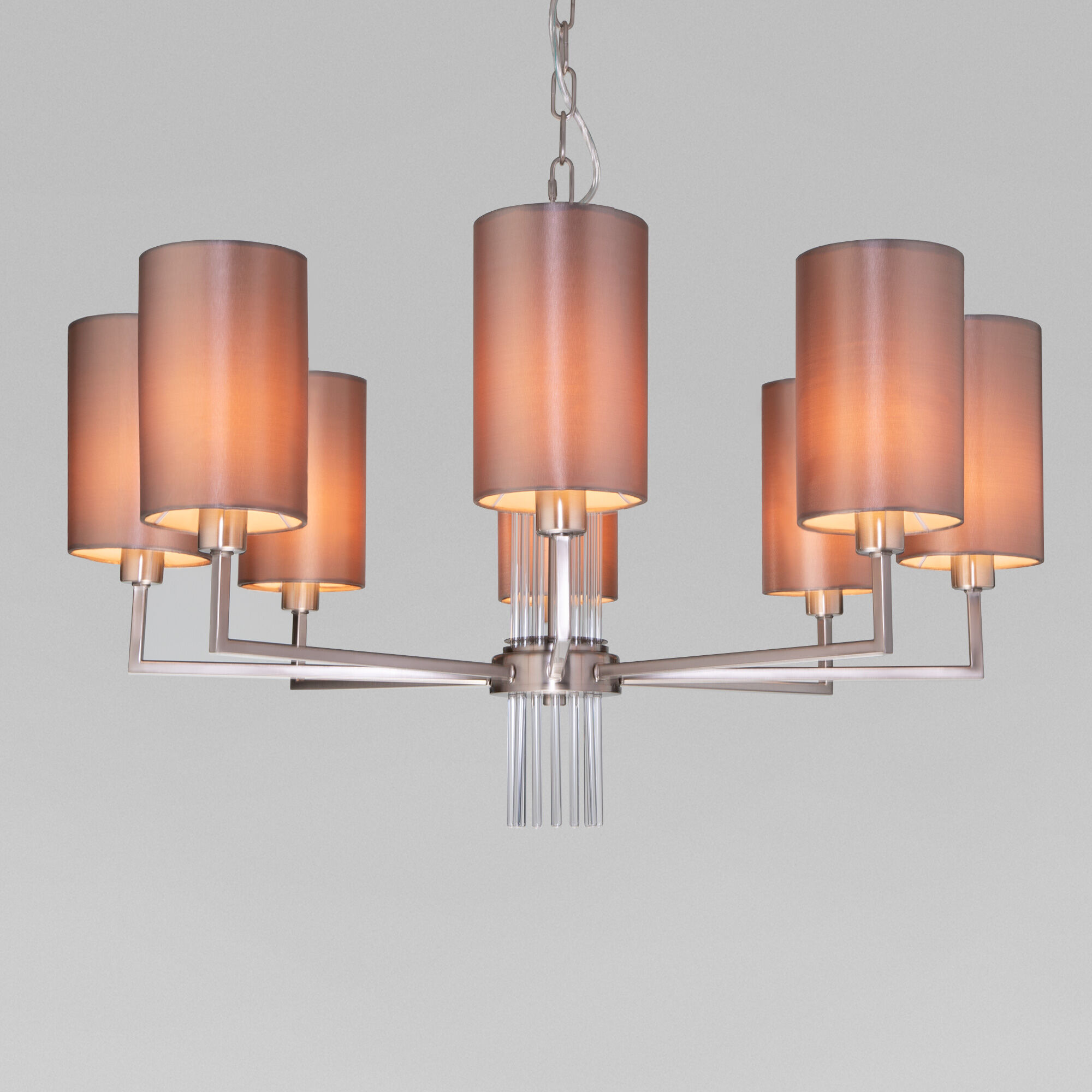 Подвесной светильник Eurosvet 60134/8 никель