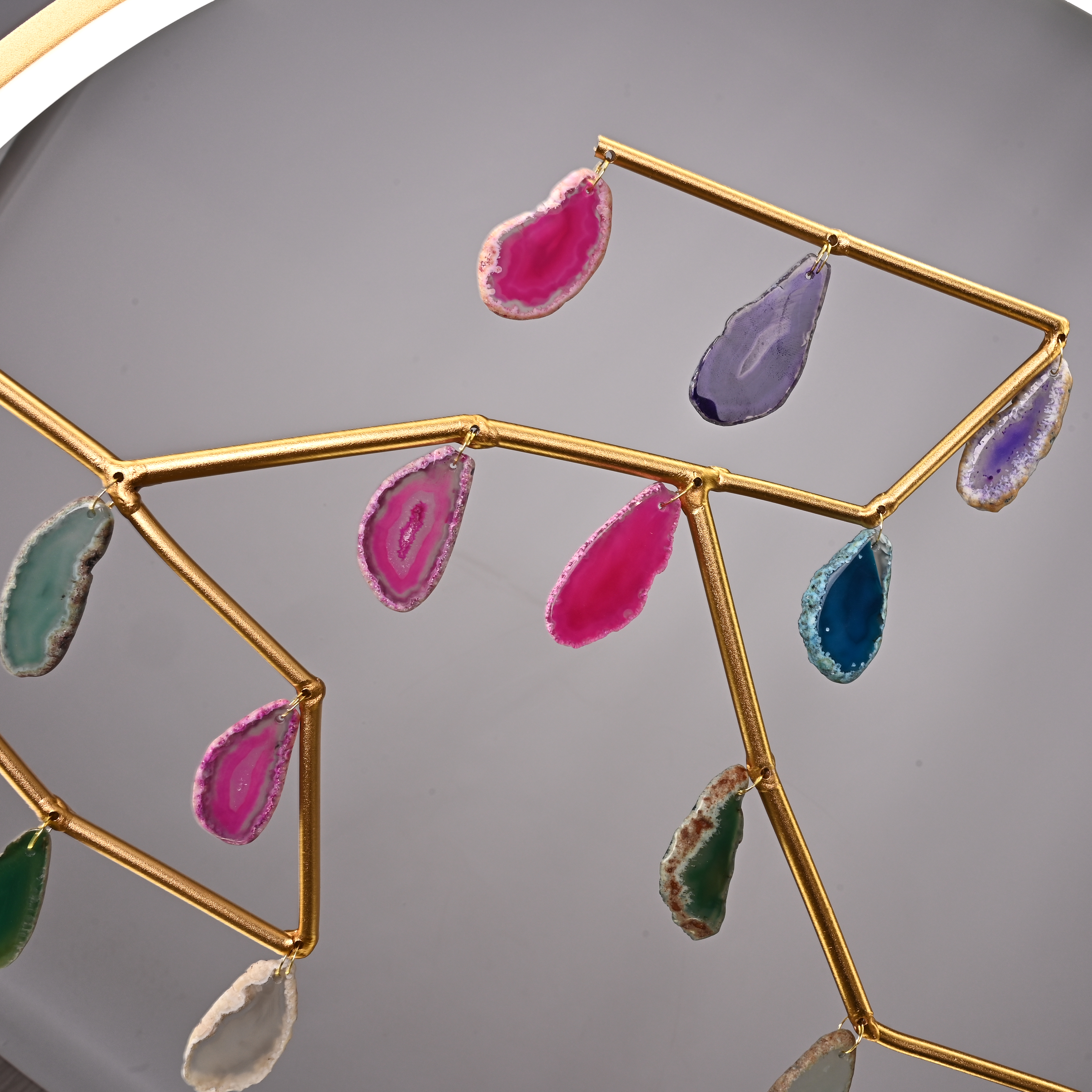 Подвесной светильник AGATE 10 multicolour D60 189670-23