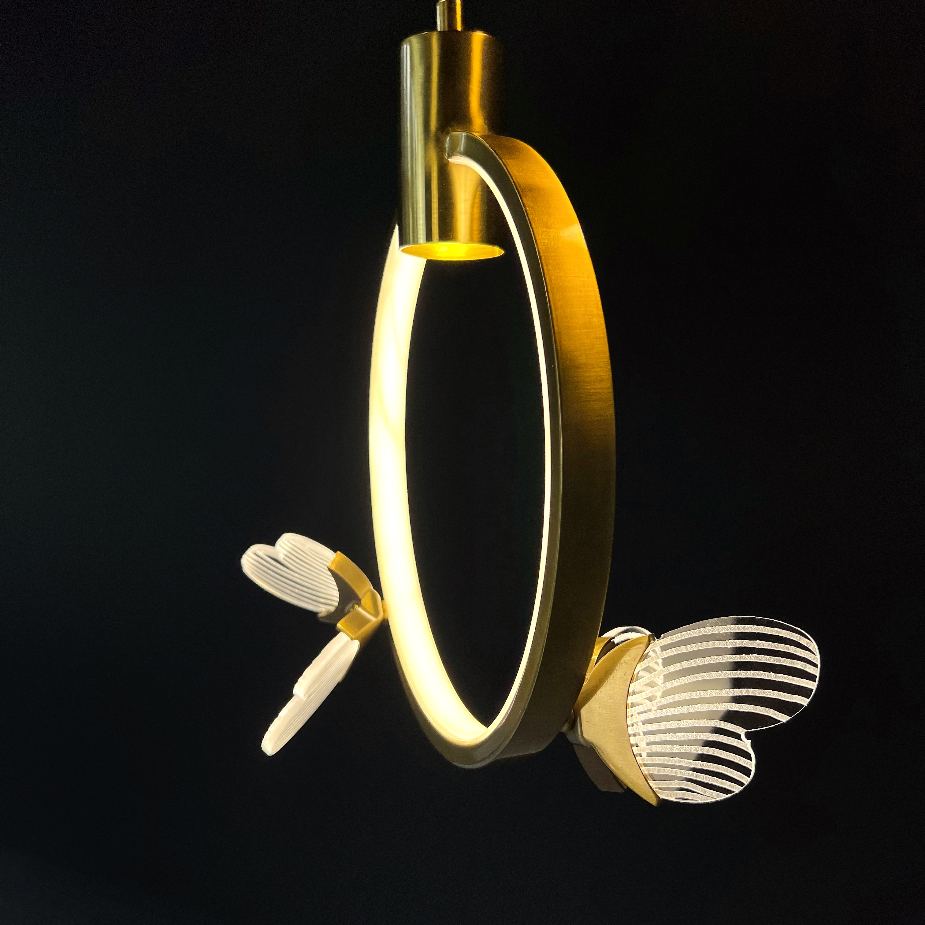 Подвесной Светильник Babetta Ring 1 L280 Brass 4000К от Imperiumloft 186736-23