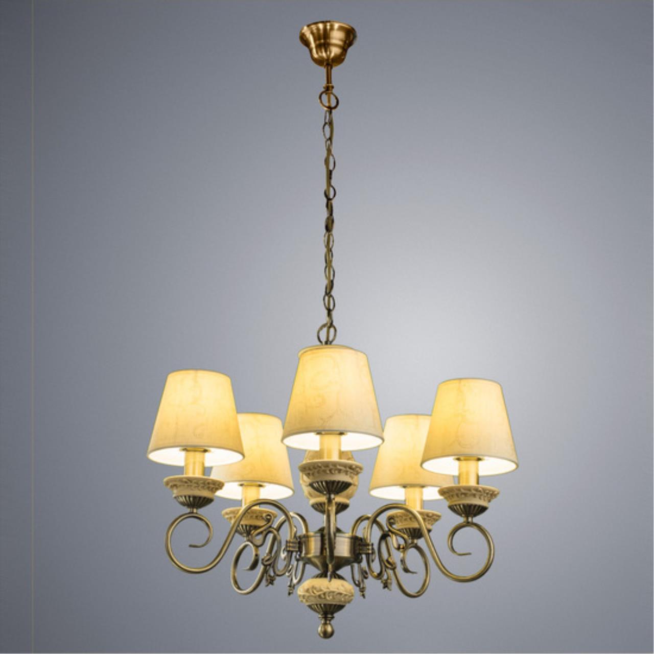 Подвесная люстра Arte lamp A9070LM-5AB СВЕТИЛЬНИК ПОДВЕСНОЙ