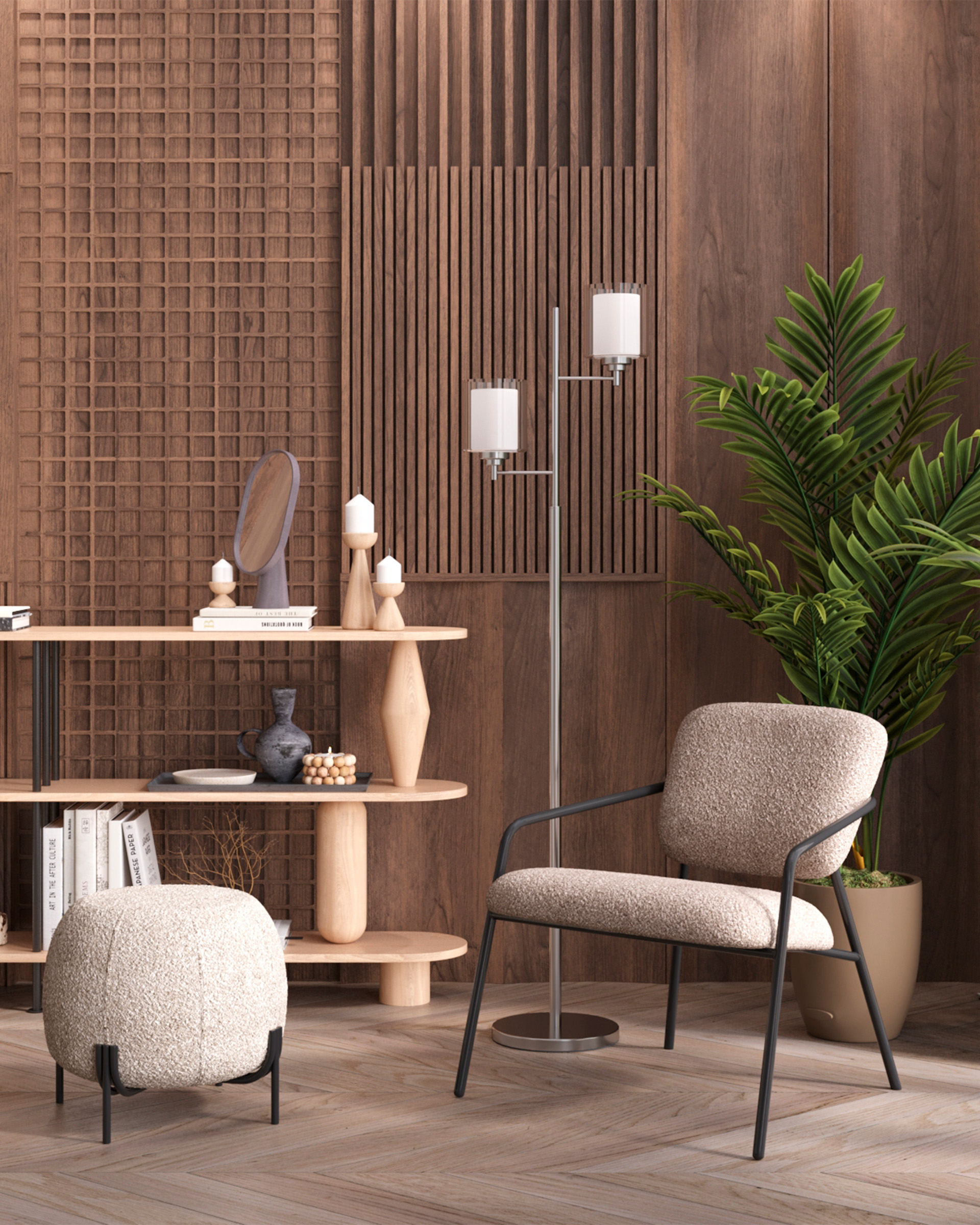 Торшер Moderli V11131-2F Maximilian