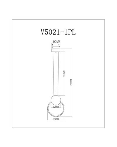 Светодиодный подвесной светильник Moderli V5021-1PL Store