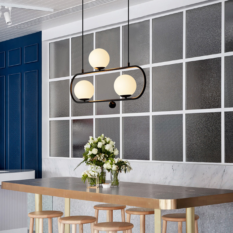 Подвесной реечный светильник HOOP L90 Black 178061-26