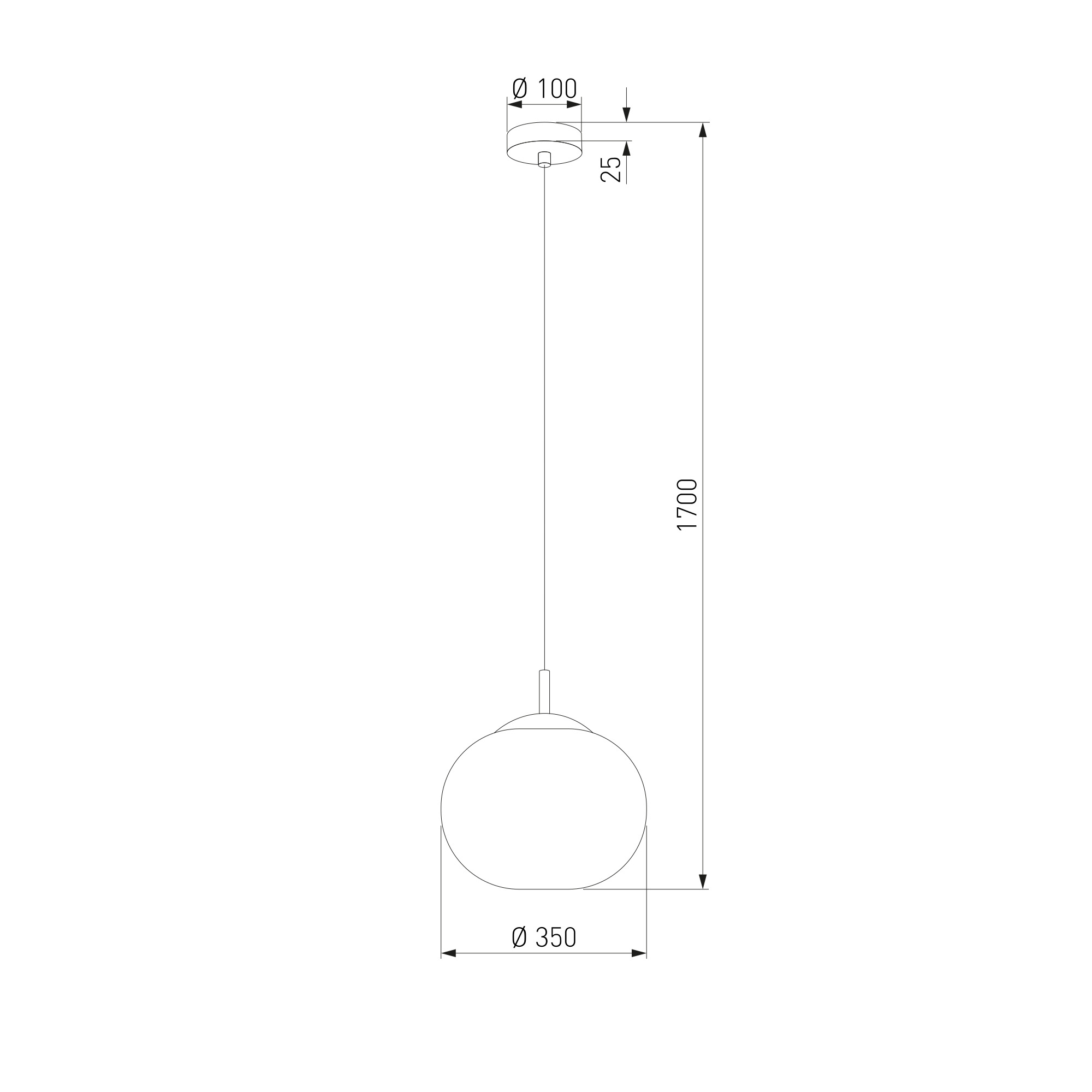 Подвесной светильник TK Lighting 4804 Vibe
