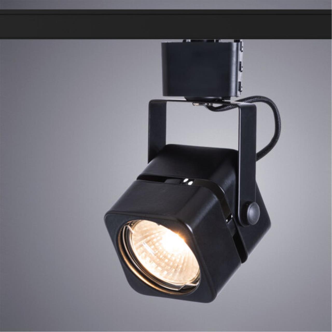 Трековый светильник Arte lamp A1315PL-1BK