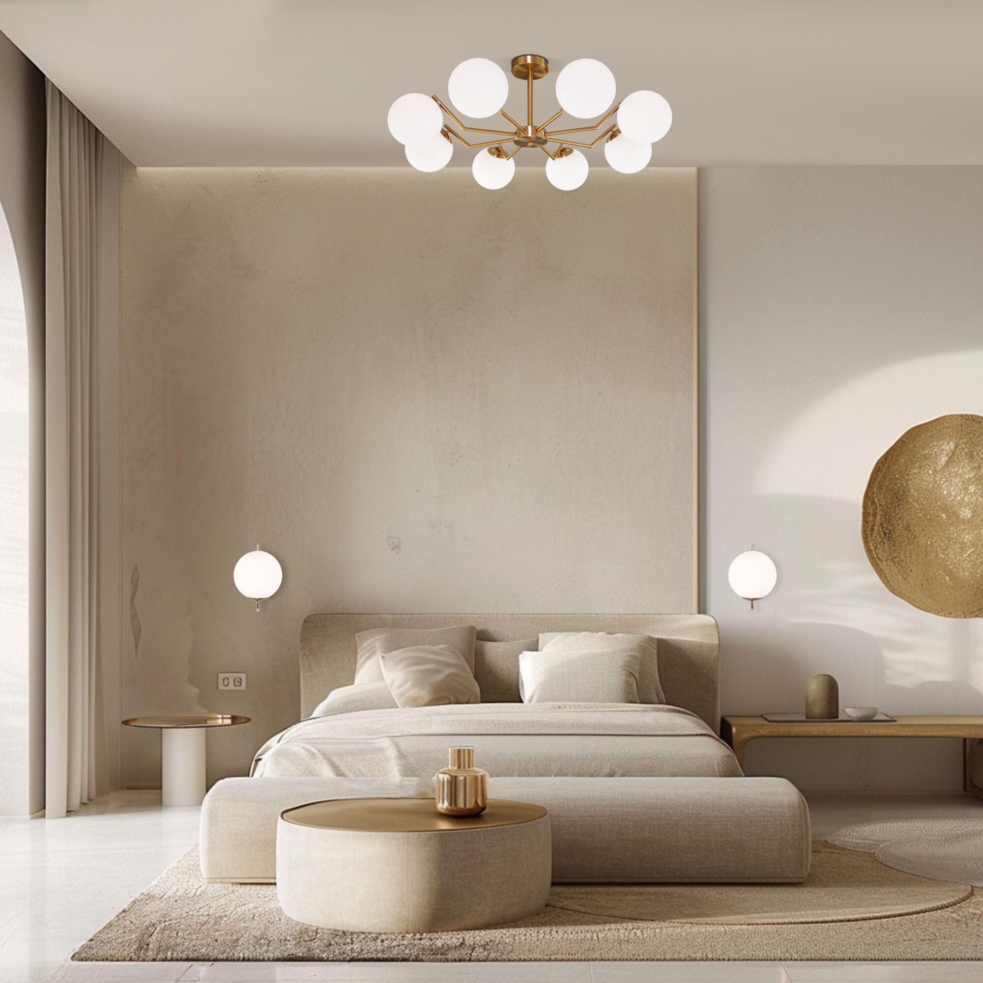 Настенный светильник Eurosvet 70153/1 латунь