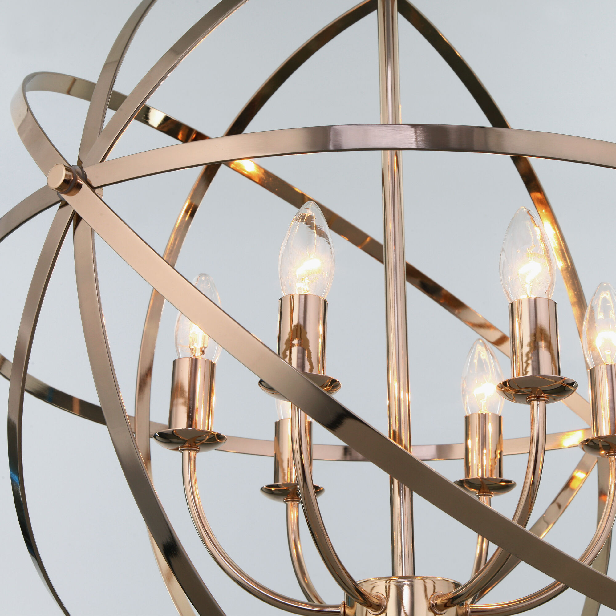 Подвесной светильник Eurosvet 60139/6 золото Smart