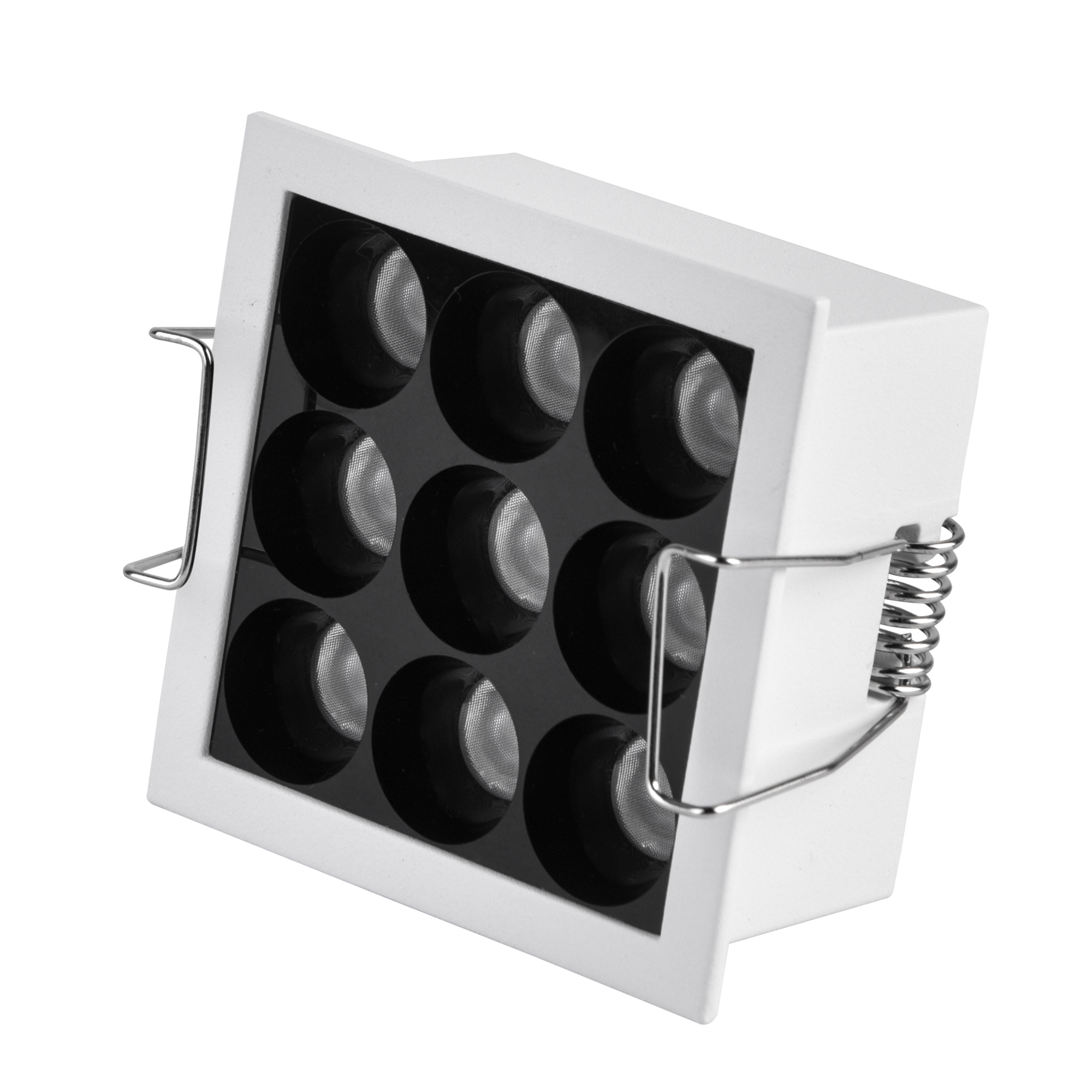 ST763.532.10 Св-к встр. белый LED 1*10W 3000K 950Lm Ra95 36° IP20 L71xW71xH36 170-240V Встраиваемые светильники