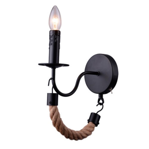 Бра Arte lamp A8956AP-1BK СВЕТИЛЬНИК НАСТЕННЫЙ