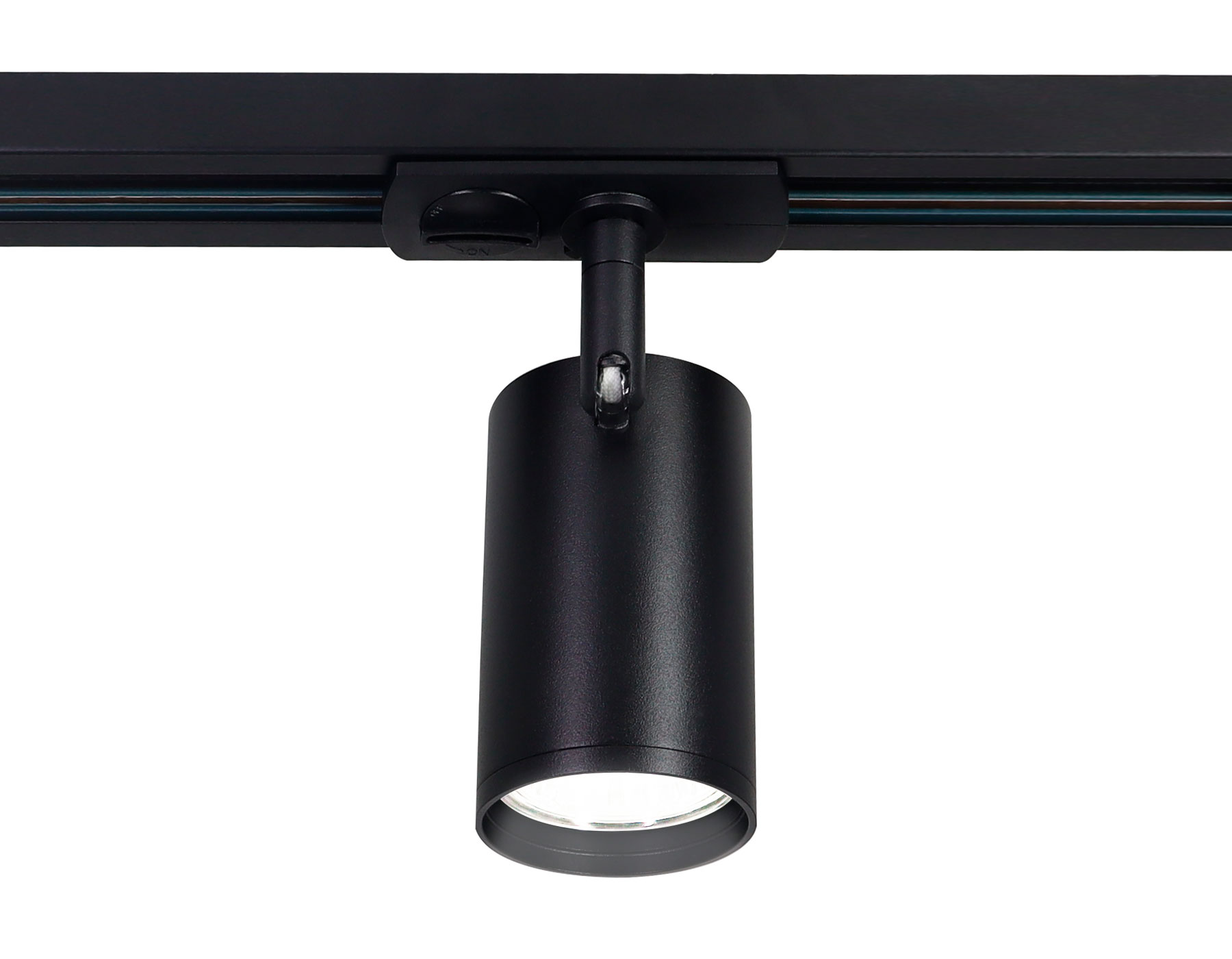 Трековый светильник_A со сменной лампой GL5129 BK, GU10 max 12W черный