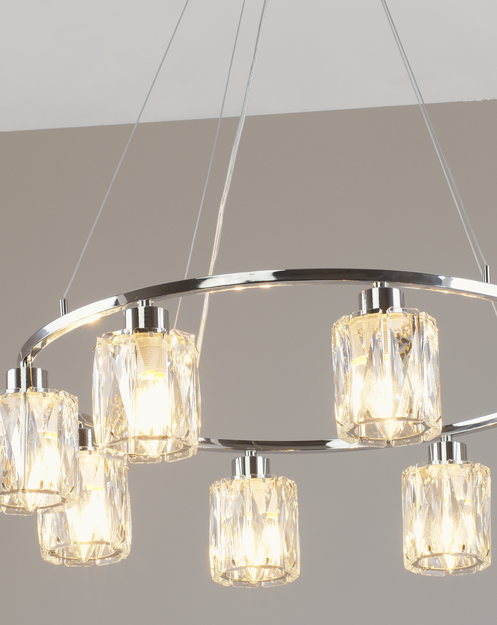 Люстра подвесная Moderli V11708-8P Prismique