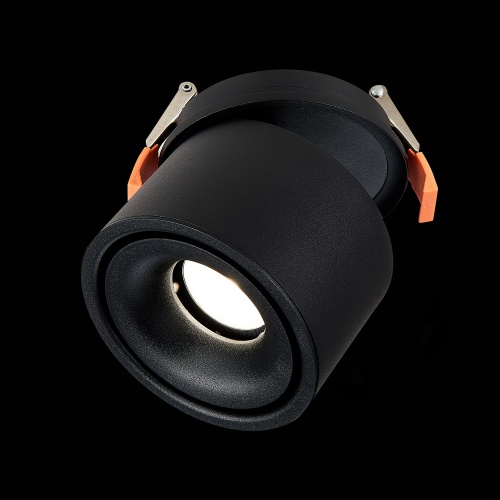 ST652.438.12 Св-к встр. Черный LED 1*12W 3000K 1 000Lm Ra&gt;90 36° IP20 D100xH105 170-240VV Встраиваемые светильники