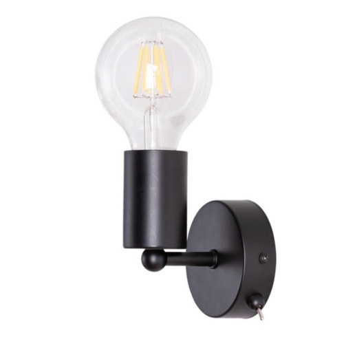 Бра Arte lamp A9184AP-1BK СВЕТИЛЬНИК НАСТЕННЫЙ