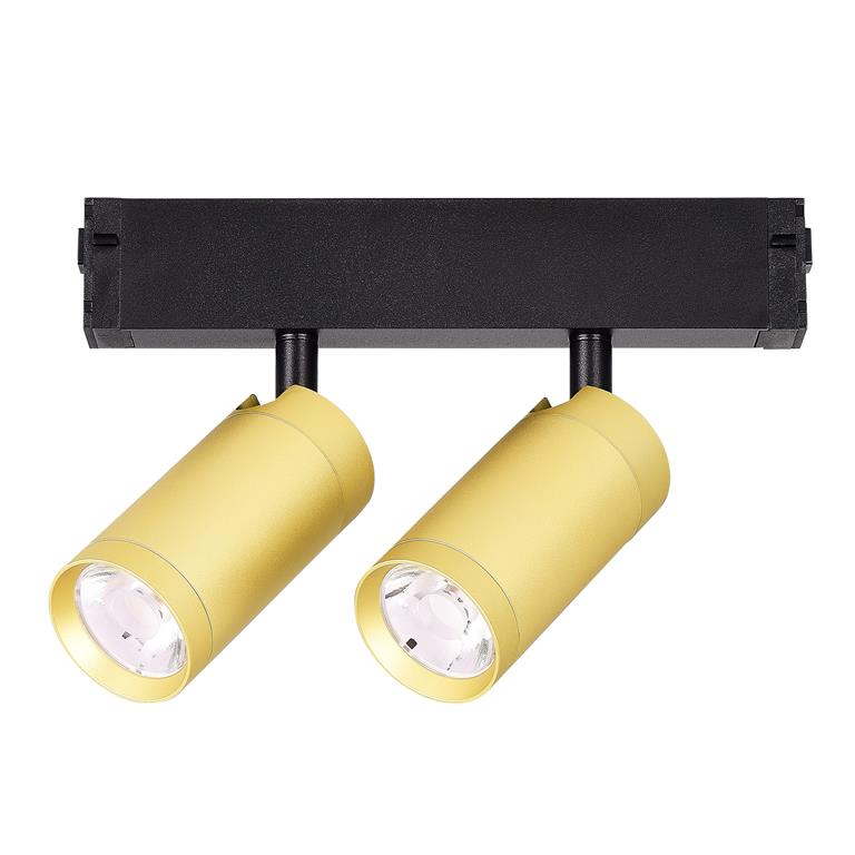 ST660.286.20 Св-к трек. SMART Золотистый LED 2*10W 2700K-6000K 1 440Lm Ra90 36° IP20 D50xH41 220V СКАЙЛАЙН 220V