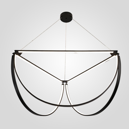 Подвесной Светильник Solana Light 3 Black от Imperiumloft 302463-23